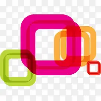 多彩组合方框-空若网 多彩组合方框-空若网