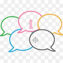 多彩简约对话框-空若网 多彩简约对话框-空若网