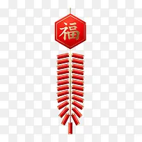 春节福字鞭炮素材设计-空若网 春节福字鞭炮素材设计-空若网
