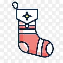 卡通手绘小清新插画装饰袜子-空若网 卡通手绘小清新插画装饰袜子-空若网