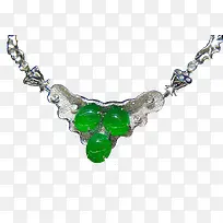 翡翠宝石项链实物-空若网 翡翠宝石项链实物-空若网