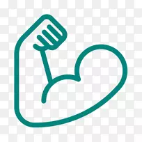 膳食补充剂二头肌手臂肌肉电脑图标强健-空若网 膳食补充剂二头肌手臂肌肉电脑图标强健-空若网