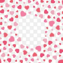 手绘粉色爱心矢量图-空若网 手绘粉色爱心矢量图-空若网