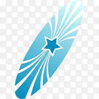 五角星对称的冲浪板-空若网 五角星对称的冲浪板-空若网