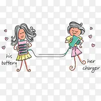 文艺卡通小清新装饰插画广告设计-空若网 文艺卡通小清新装饰插画广告设计-空若网