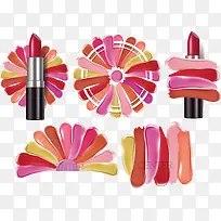 矢量彩色口红下载-空若网 矢量彩色口红下载-空若网