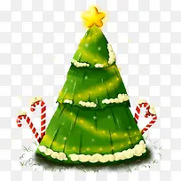 圣诞蓝色未装饰杉树-空若网 圣诞蓝色未装饰杉树-空若网