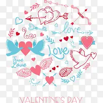 浪漫情人节快乐海报-空若网 浪漫情人节快乐海报-空若网