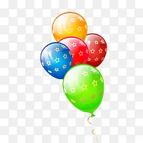 多彩清新气球装饰图案-空若网 多彩清新气球装饰图案-空若网
