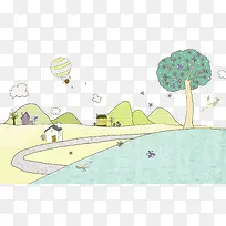 ��ɽ�Ե�С����-������