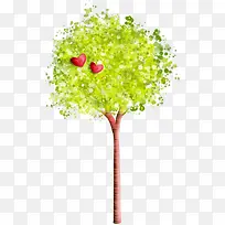 手绘绿树——植树节免扣素材-空若网 手绘绿树——植树节免扣素材-空若网