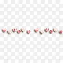 免抠粉色条纹爱心装饰-空若网 免抠粉色条纹爱心装饰-空若网