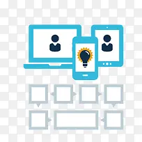 矢量卡通电脑素材-空若网 矢量卡通电脑素材-空若网