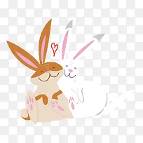 爱情卡通可爱小动物装饰爱情动物-空若网 爱情卡通可爱小动物装饰爱情动物-空若网