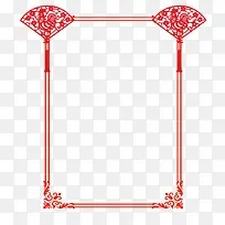 中国风扇子边框-空若网 中国风扇子边框-空若网