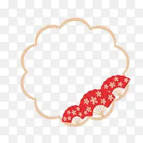 扇子边框-空若网 扇子边框-空若网