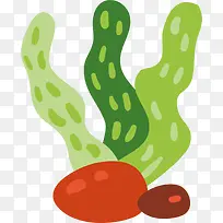 海洋植物舞动的海草-空若网 海洋植物舞动的海草-空若网