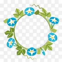 卡通小清新花草装饰设计广告设计-空若网 卡通小清新花草装饰设计广告设计-空若网