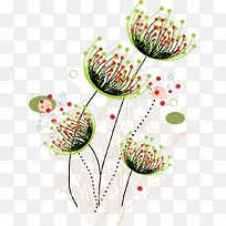 手绘创意花朵-空若网 手绘创意花朵-空若网