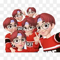 素材 矢量 PNG 通用 自白男-空若网 素材 矢量 PNG 通用 自白男-空若网