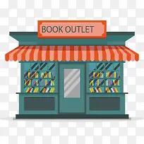 绿色书店促销海报-空若网 绿色书店促销海报-空若网