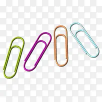彩色回形针-空若网 彩色回形针-空若网