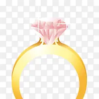 金色大气钻戒-空若网 金色大气钻戒-空若网