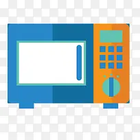 卡通扁平化微波炉设计-空若网 卡通扁平化微波炉设计-空若网