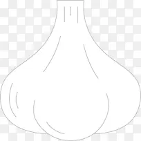 卡通手绘蔬菜装饰海报设计大蒜-空若网 卡通手绘蔬菜装饰海报设计大蒜-空若网