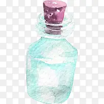 卡通手绘许愿瓶-空若网 卡通手绘许愿瓶-空若网