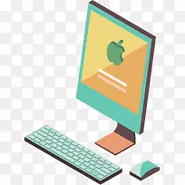 2.5D电脑立体图标-空若网 2.5D电脑立体图标-空若网