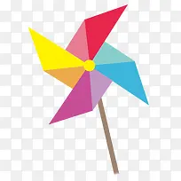 卡通手绘儿童玩具风车-空若网 卡通手绘儿童玩具风车-空若网