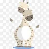 卡通长颈鹿PNG下载-空若网 卡通长颈鹿PNG下载-空若网