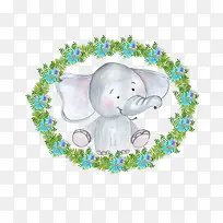 卡通可爱小动物装饰动物头像-空若网 卡通可爱小动物装饰动物头像-空若网