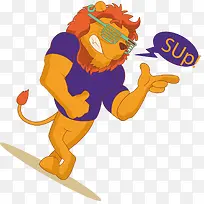 卡通狮子PNG下载-空若网 卡通狮子PNG下载-空若网