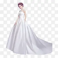 创意高贵摄影白色婚纱新娘-空若网 创意高贵摄影白色婚纱新娘-空若网