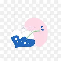 文艺卡通小清新装饰插画广告设计-空若网 文艺卡通小清新装饰插画广告设计-空若网