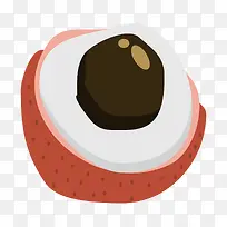 手绘初夏水果荔枝-空若网 手绘初夏水果荔枝-空若网