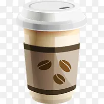 手绘咖啡杯-空若网 手绘咖啡杯-空若网