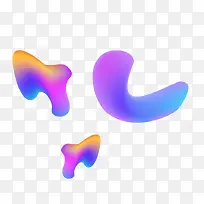 立体图形流体图片元素彩色-空若网 立体图形流体图片元素彩色-空若网