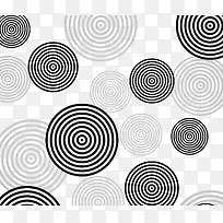 矢量圈圈装饰底纹-空若网 矢量圈圈装饰底纹-空若网