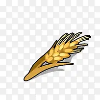 卡通简约美食快餐广告设计稻谷-空若网 卡通简约美食快餐广告设计稻谷-空若网