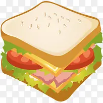 卡通简约美食快餐广告设计-空若网 卡通简约美食快餐广告设计-空若网