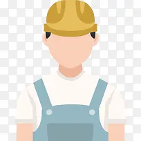 五一劳动节卡通人物工人矢量素材-空若网 五一劳动节卡通人物工人矢量素材-空若网