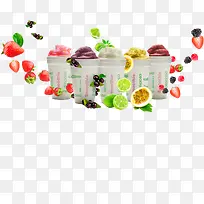 彩色水果元素-空若网 彩色水果元素-空若网