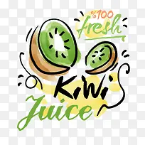 卡通手绘水果绿色-空若网 卡通手绘水果绿色-空若网