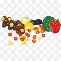 水彩蔬菜青红椒水果-空若网 水彩蔬菜青红椒水果-空若网