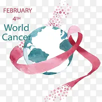 飘扬的红丝带癌症日-空若网 飘扬的红丝带癌症日-空若网