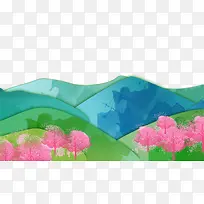 ��ɫˮ���ֻ汳��-������