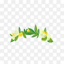 手绘花草插画-空若网 手绘花草插画-空若网